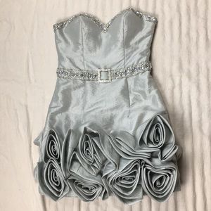 Terani beaded cocktail prom dress